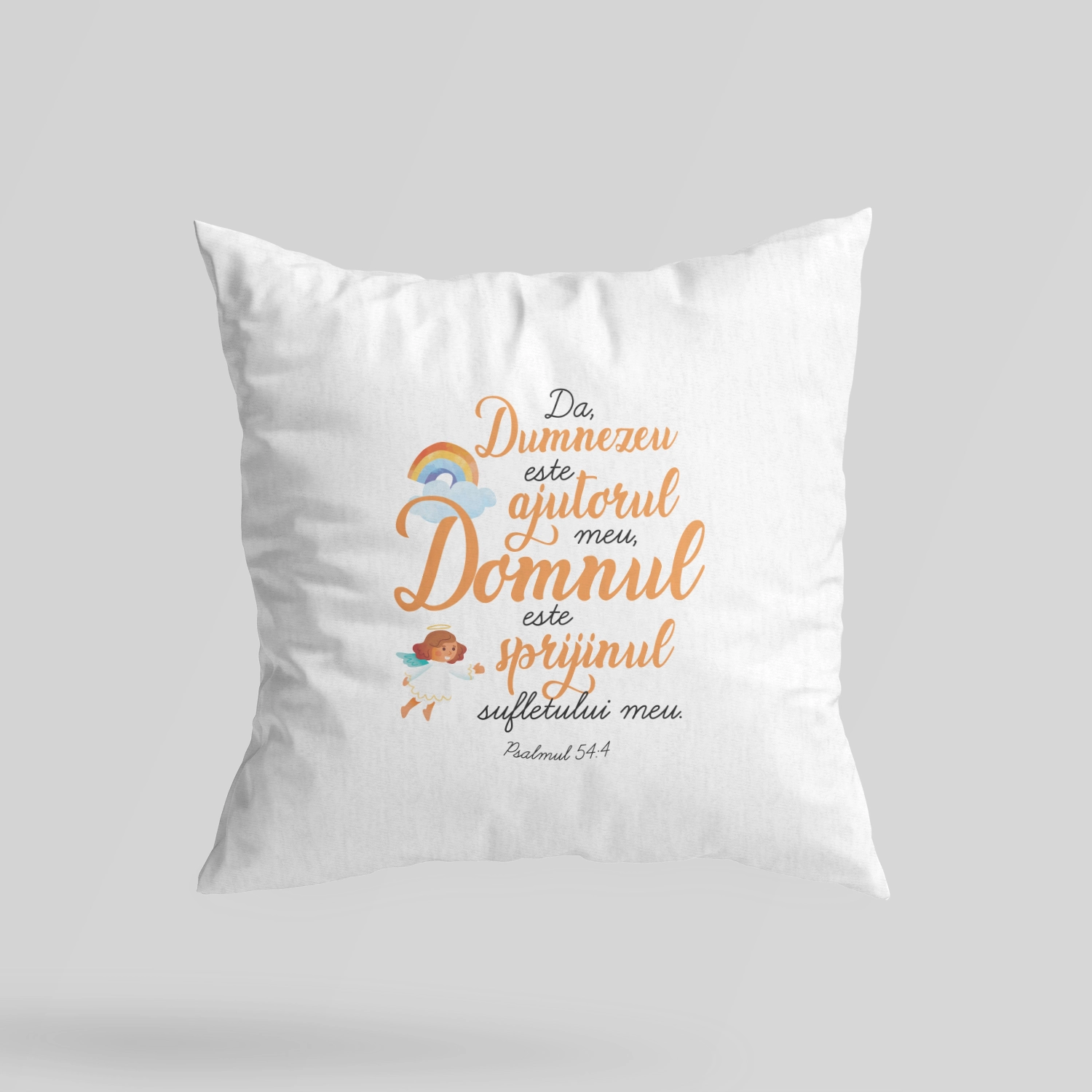 Perna cadou crestin cu verset din Biblie - Psalmul 54:4